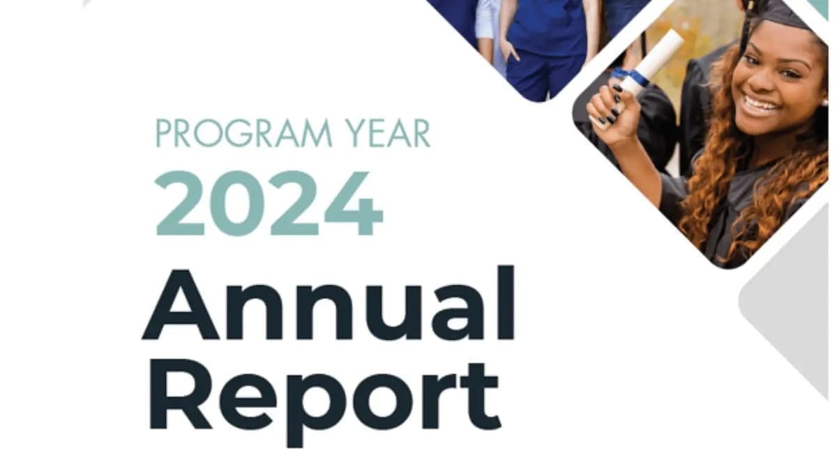 Cover of The Workforce Connection Program Year 2024 Annual Report